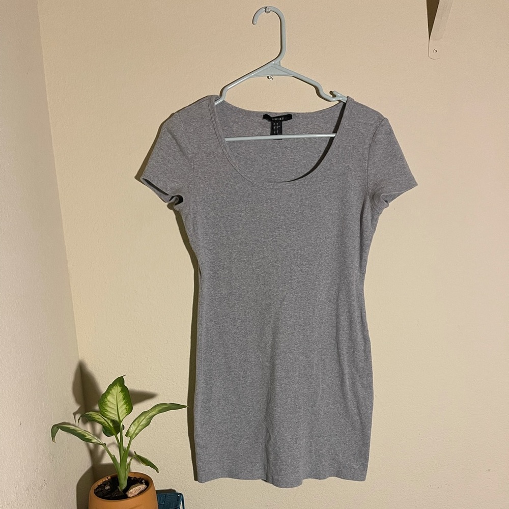 Light gray dress// super comfy